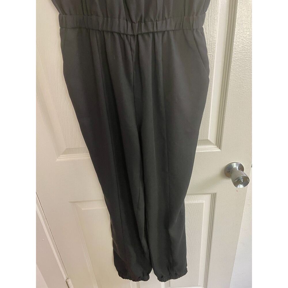 BANANA REPUBLIC LADIES JUMPSUIT. BLACK SZ 8 NWT